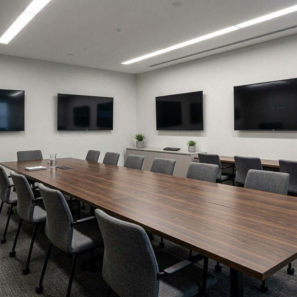 照明方案换季调整影响写字楼办公会议室利用率后咨询公司该怎样安排后续验证